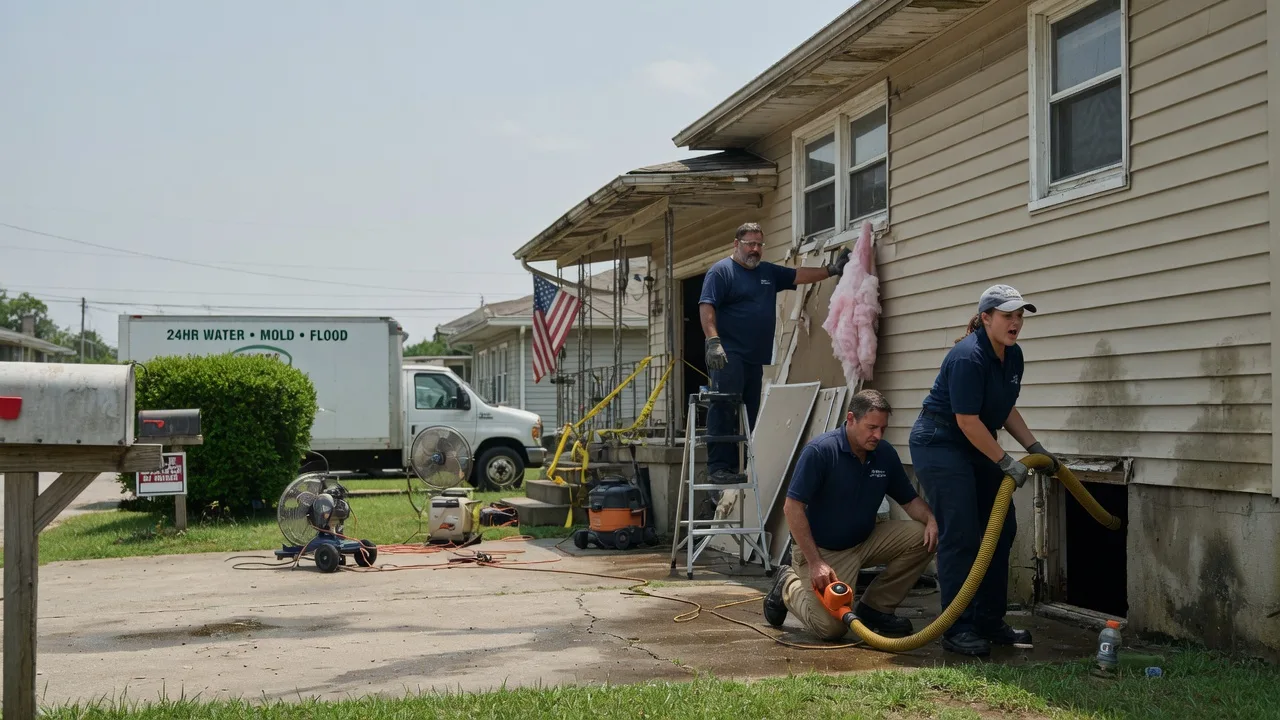 Water Damage Repair in Sextonville, WI near me